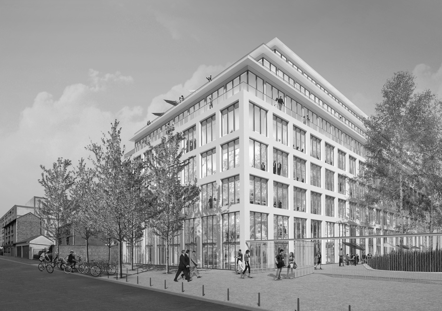 Immeuble de bureaux Malakoff