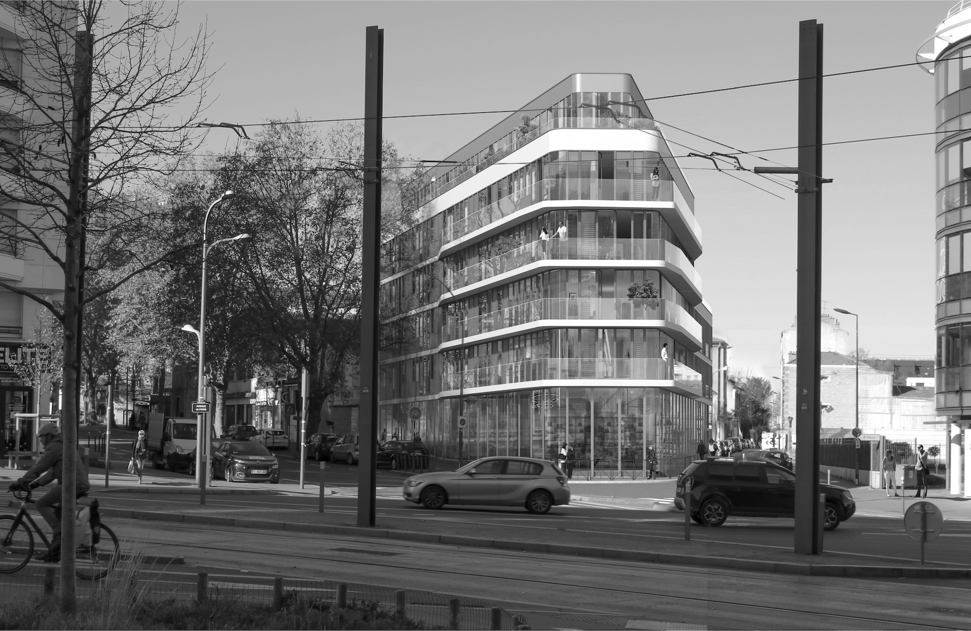 Immeuble 35 logements et activité